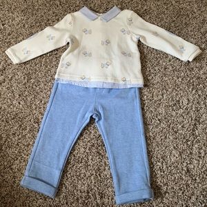 Mayoral infant boys sweater and pants set